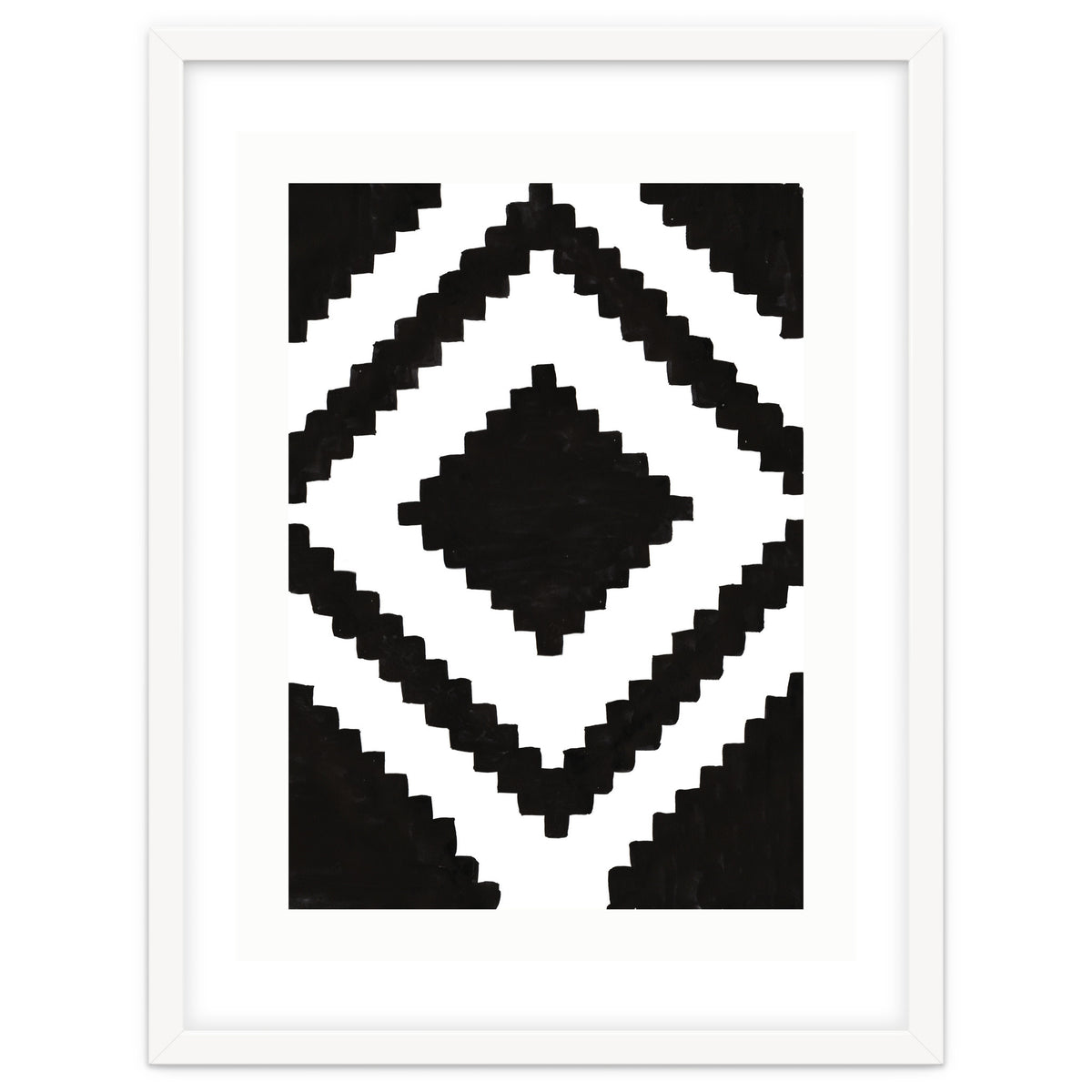 Patterns Aztec Black
