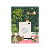 Boho Laundry Room  (Print Only)