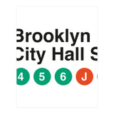Vignelli's Subway Sign (Print Only) thumbnail