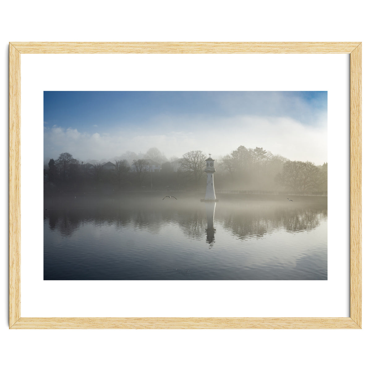 Mist on Roath Park Lake