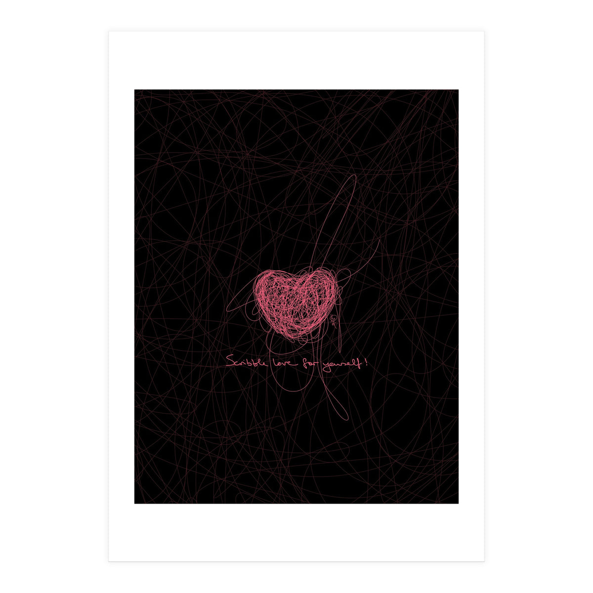 Sentimental Scribble 2 (Print Only)