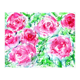Blooming bouquet || watercolor roses (Print Only) thumbnail