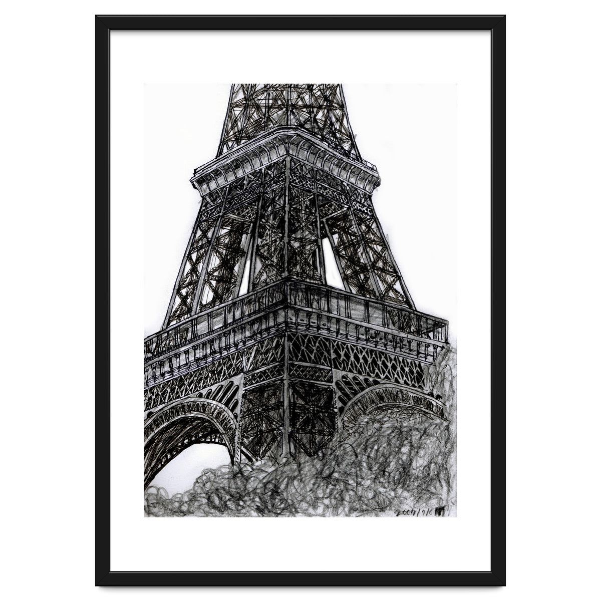 Arriving To The Eiffel