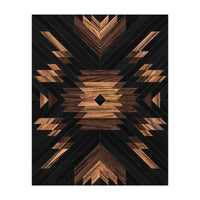 Urban Tribal Pattern No.7 - Aztec - Wood (Print Only)