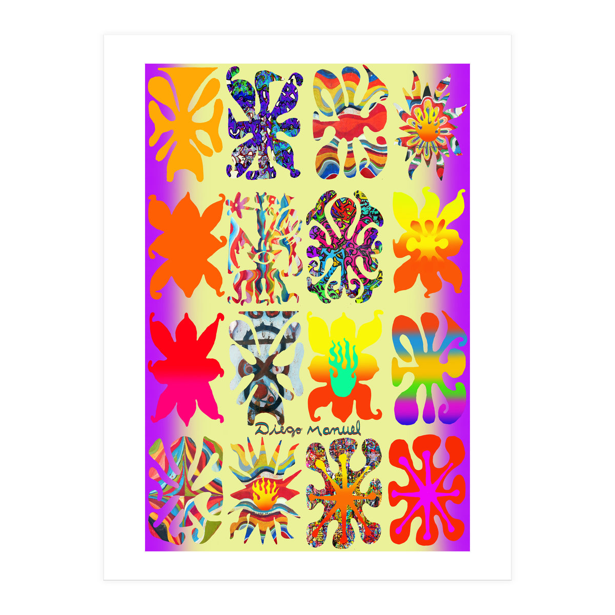 Pop Abstract 2023 Tapiz 60 (Print Only)