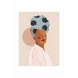 Lady with stripes (Print Only) thumbnail