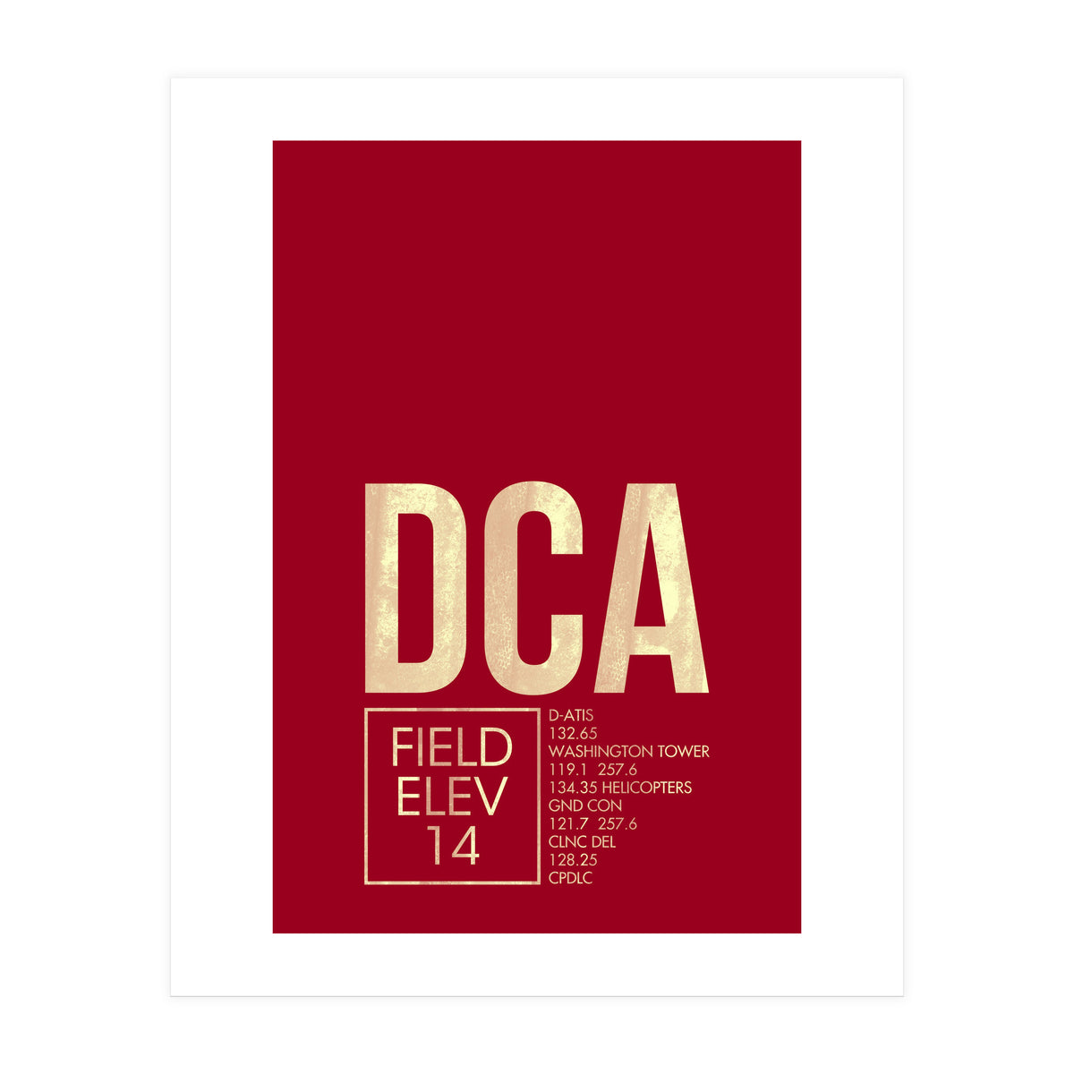 Washington Dca Atc (Print Only)