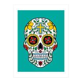 Colorful Skull III (Print Only) thumbnail