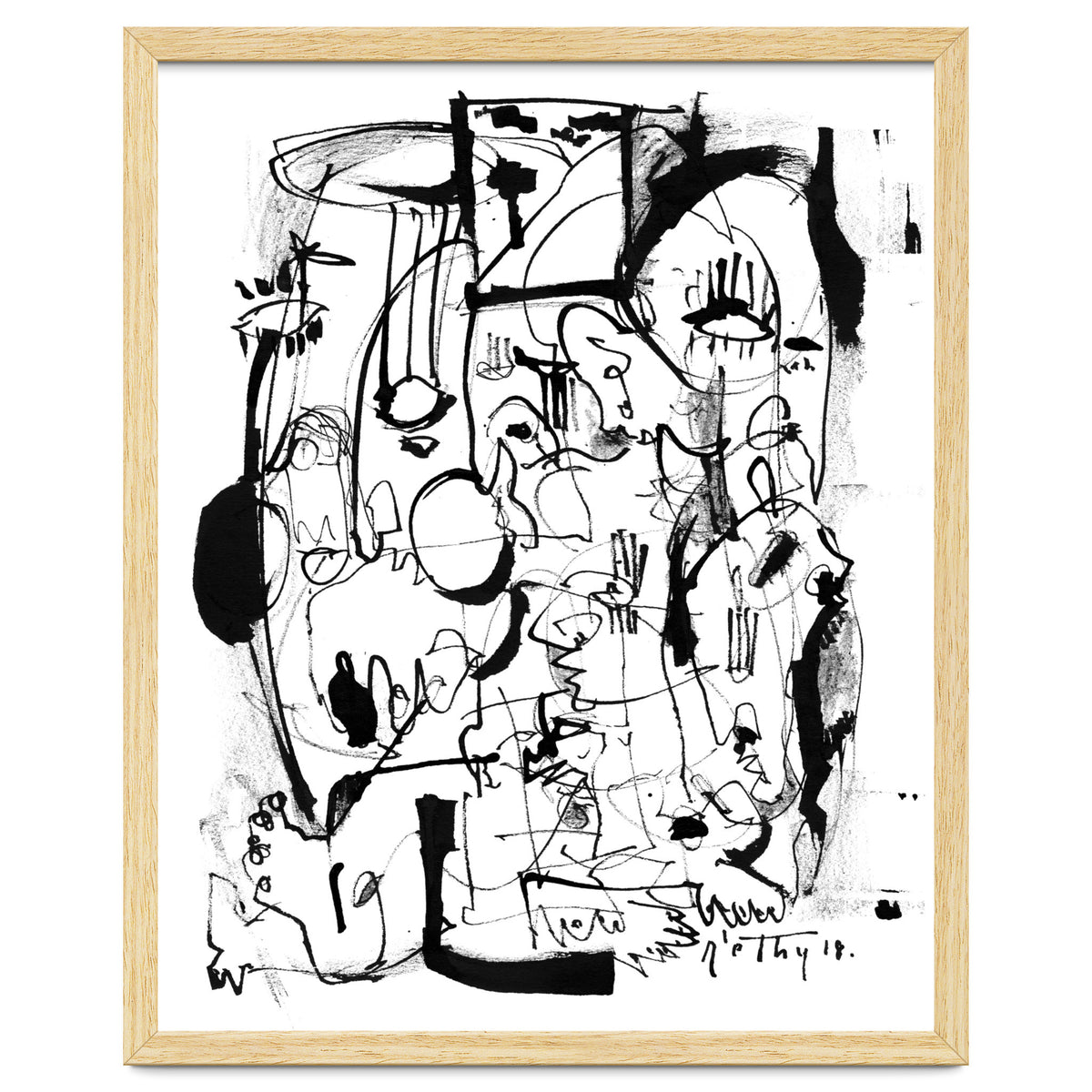 Inside The Mind - b&w