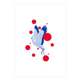 blue flamingo (Print Only) thumbnail