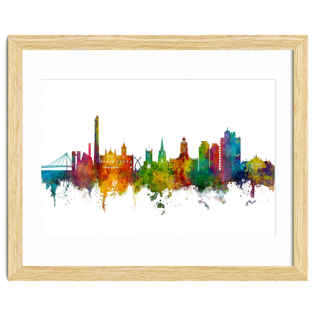 Northampton England Skyline