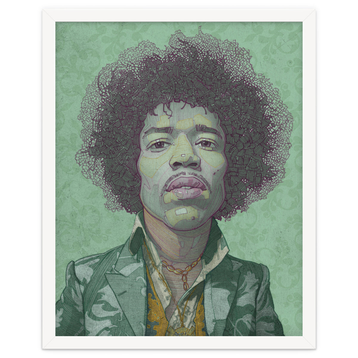 Hendrix Illustration