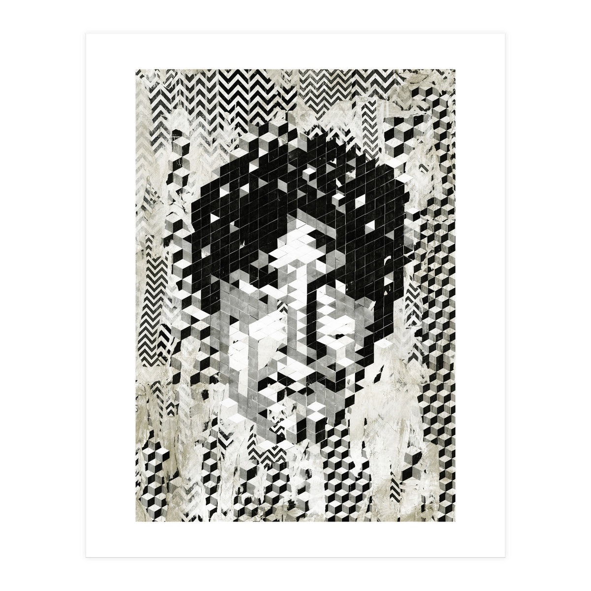 Cube Head (Print Only)