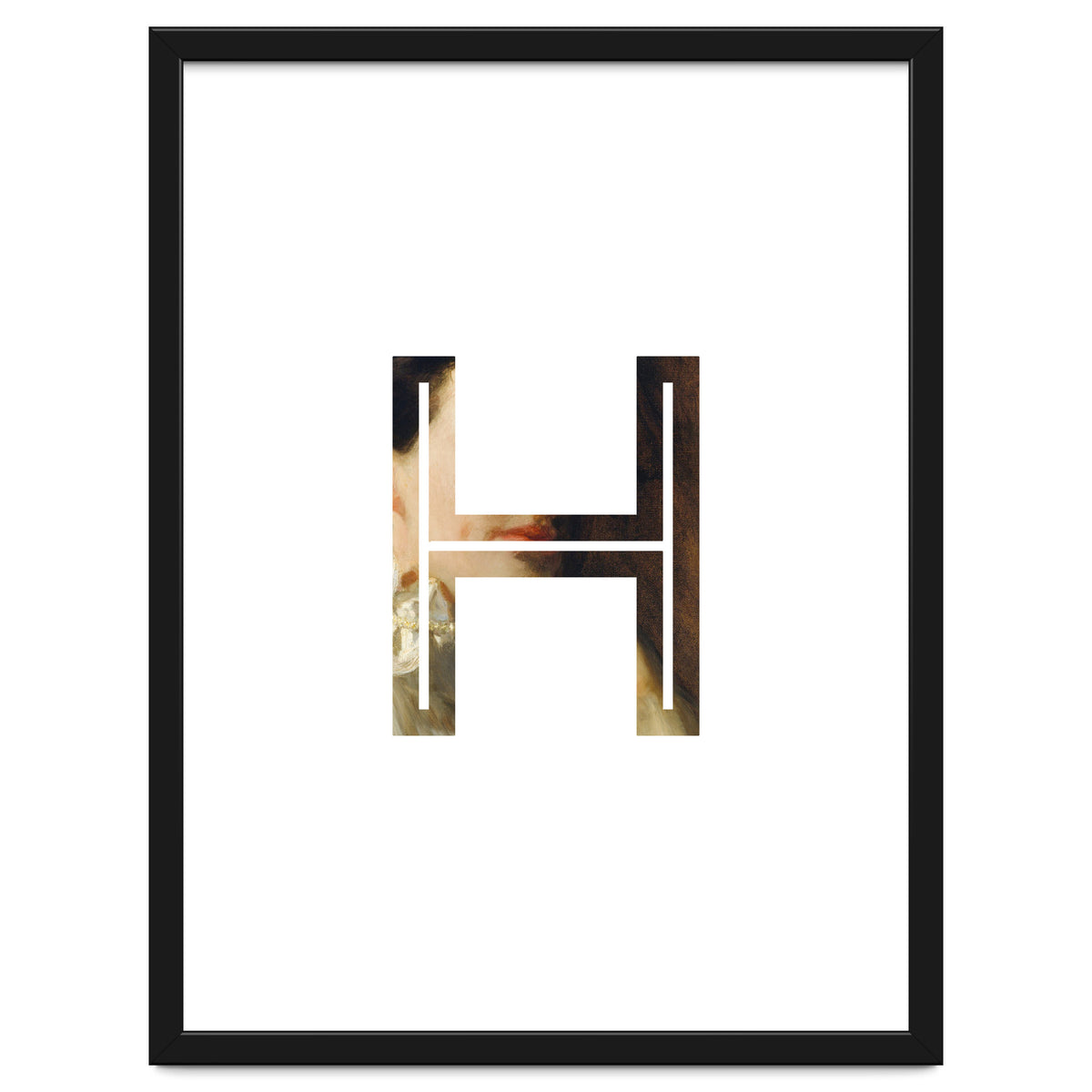 Letter H - (Impress)