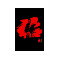 Samurai In Red (Print Only)