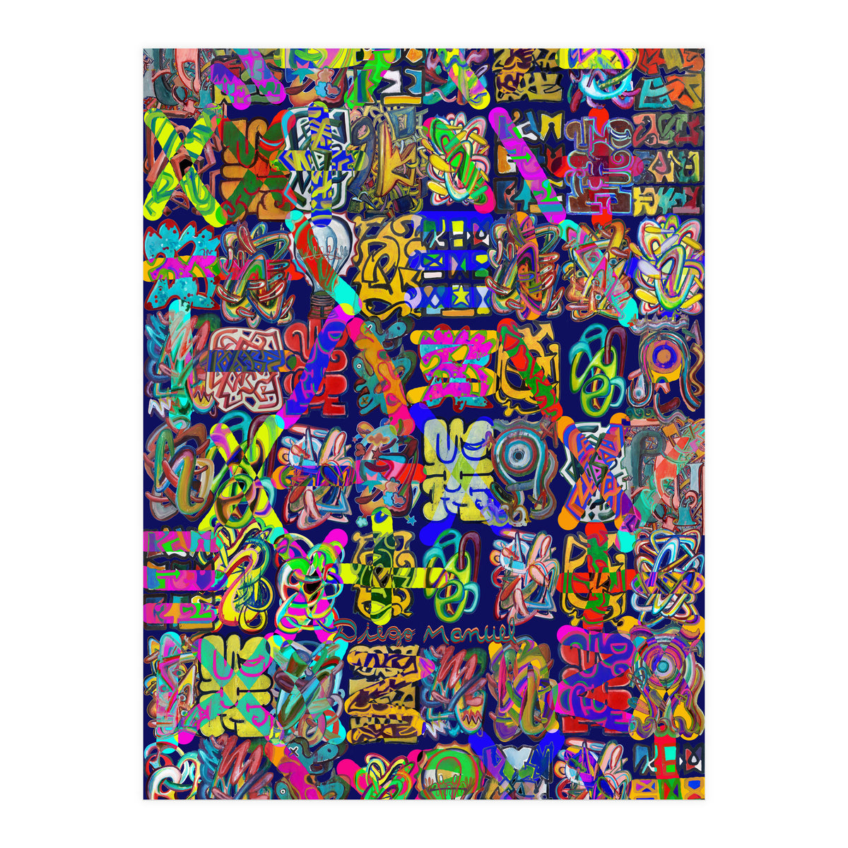 Graffitis 2021 Tapiz 104 (Print Only)