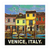 Colorful Venice Homes (Print Only) thumbnail
