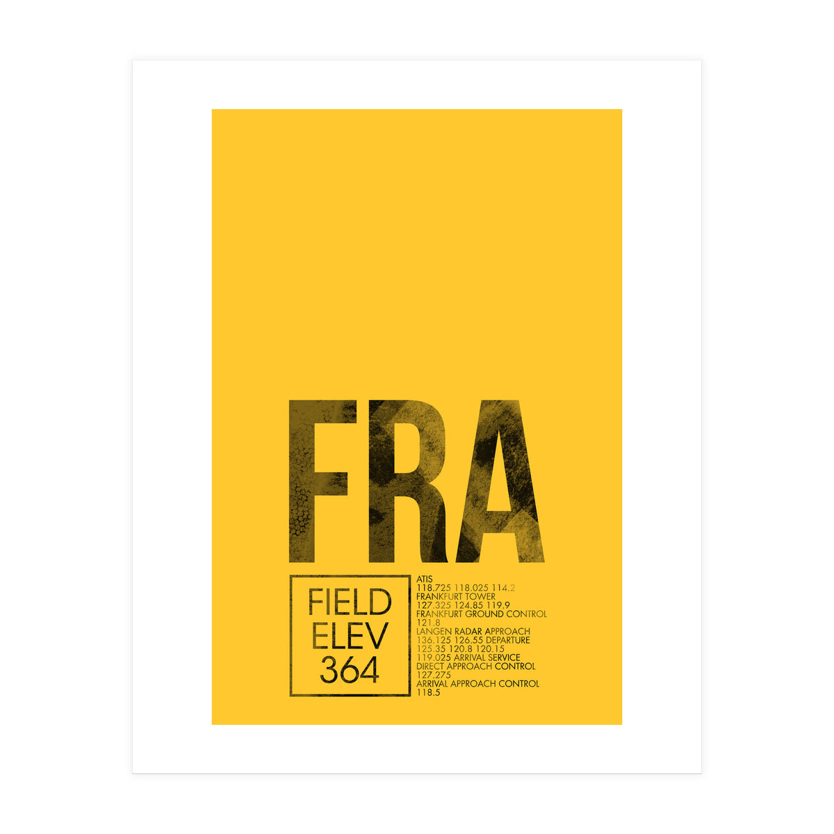 Frankfurt Airport Atc (Print Only)