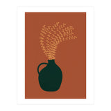 Terracotta Earth Tones Wall Decor Pottery Plant I (Print Only) thumbnail