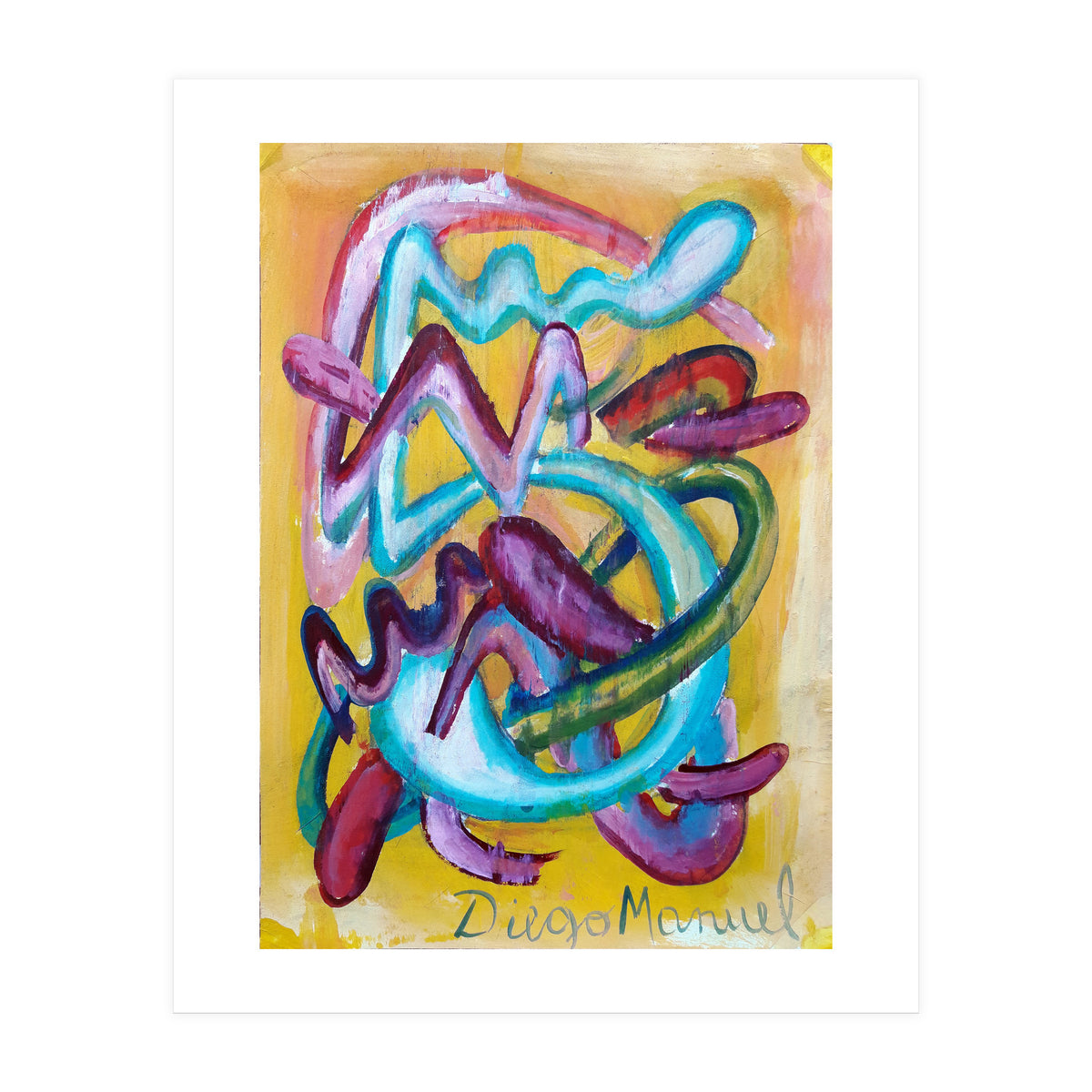 Formas Lenguas Rayos Y El 5 (Print Only)