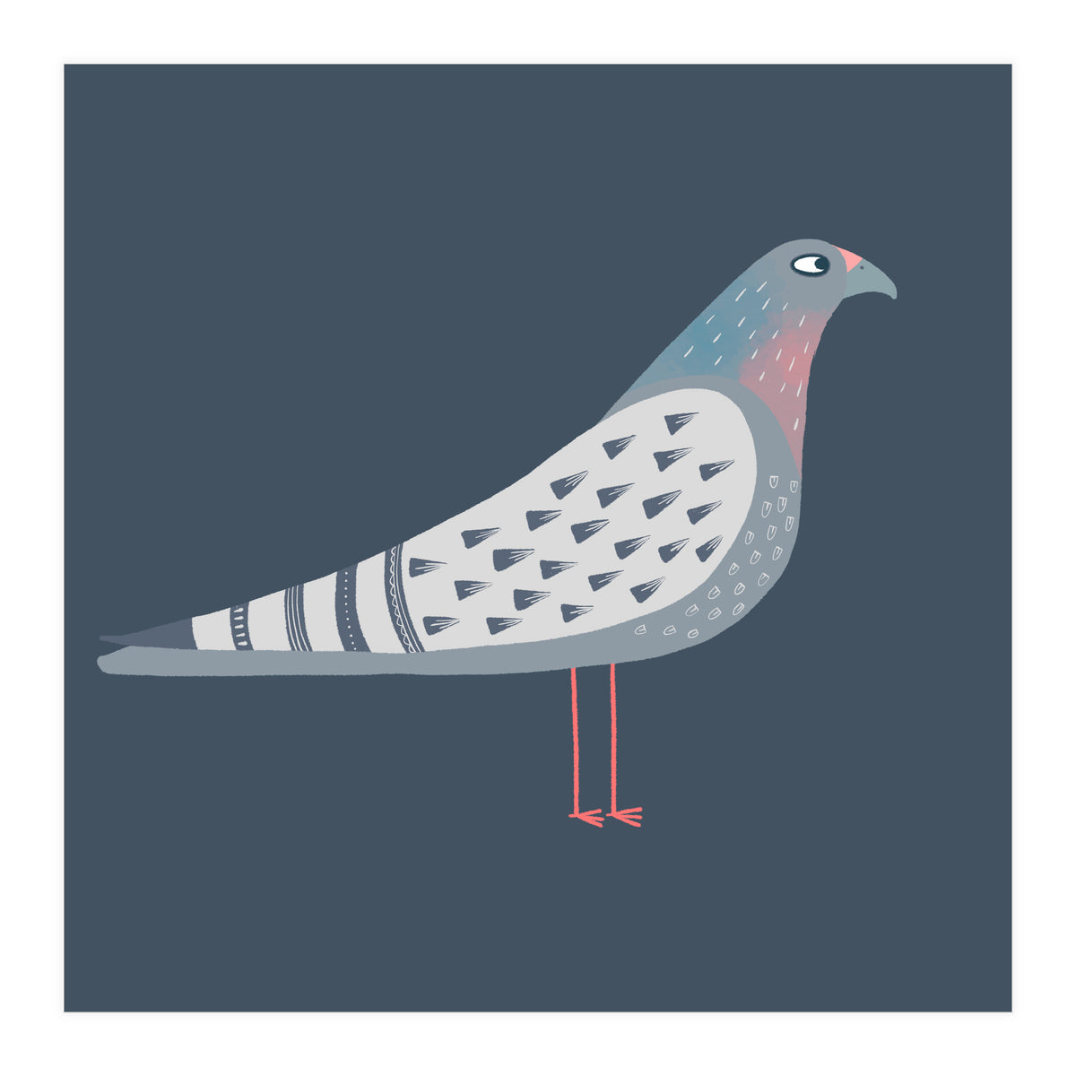 Sarcastic Pigeon (Print Only)