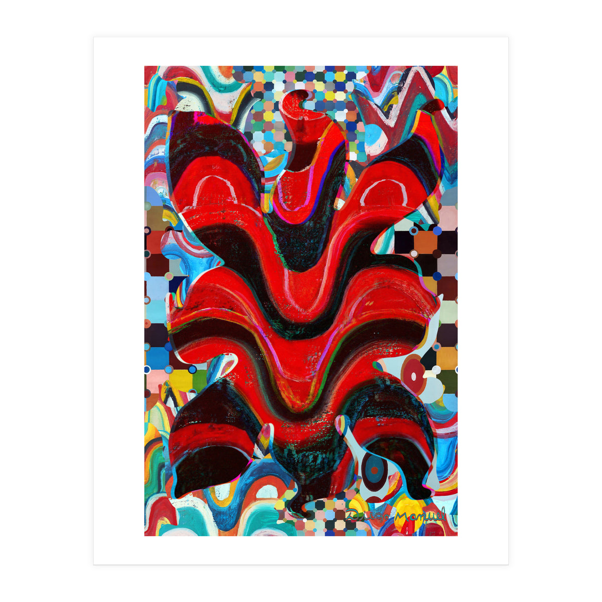 Pop Abstract 2023 Tapiz 82 (Print Only)