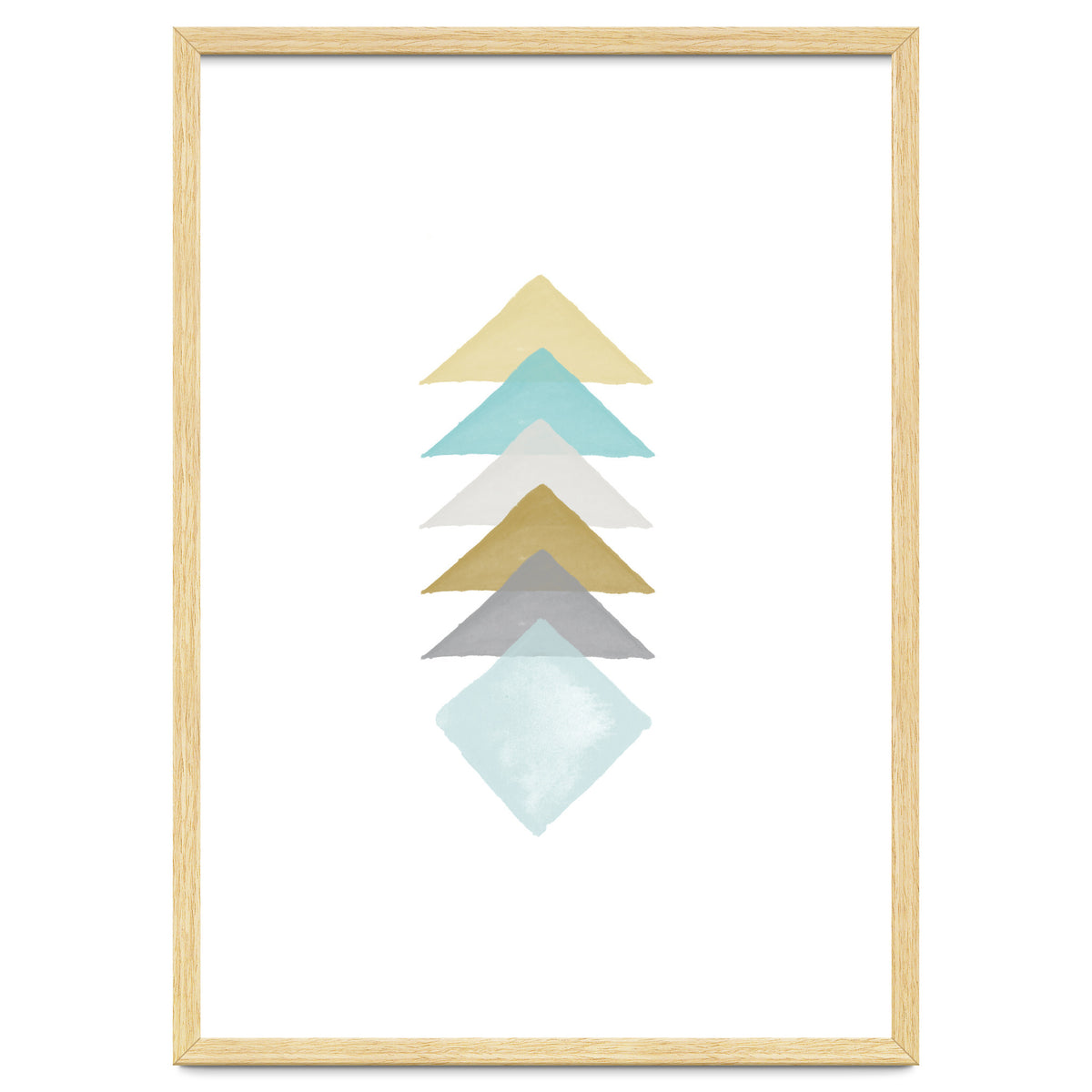 Watercolor Triangles