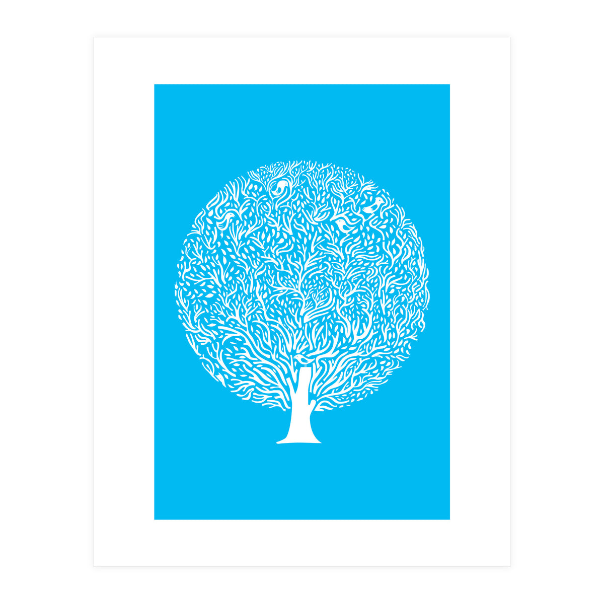 Blue tree (Print Only)