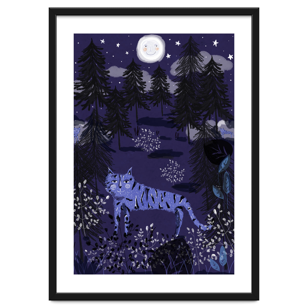 Night tigers  hide and seek