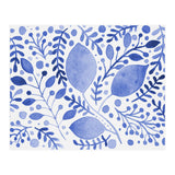 Watercolor branches and leaves - blue (Print Only) thumbnail