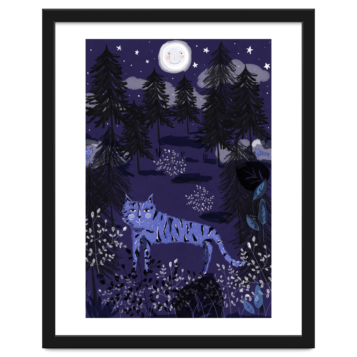 Night tigers  hide and seek