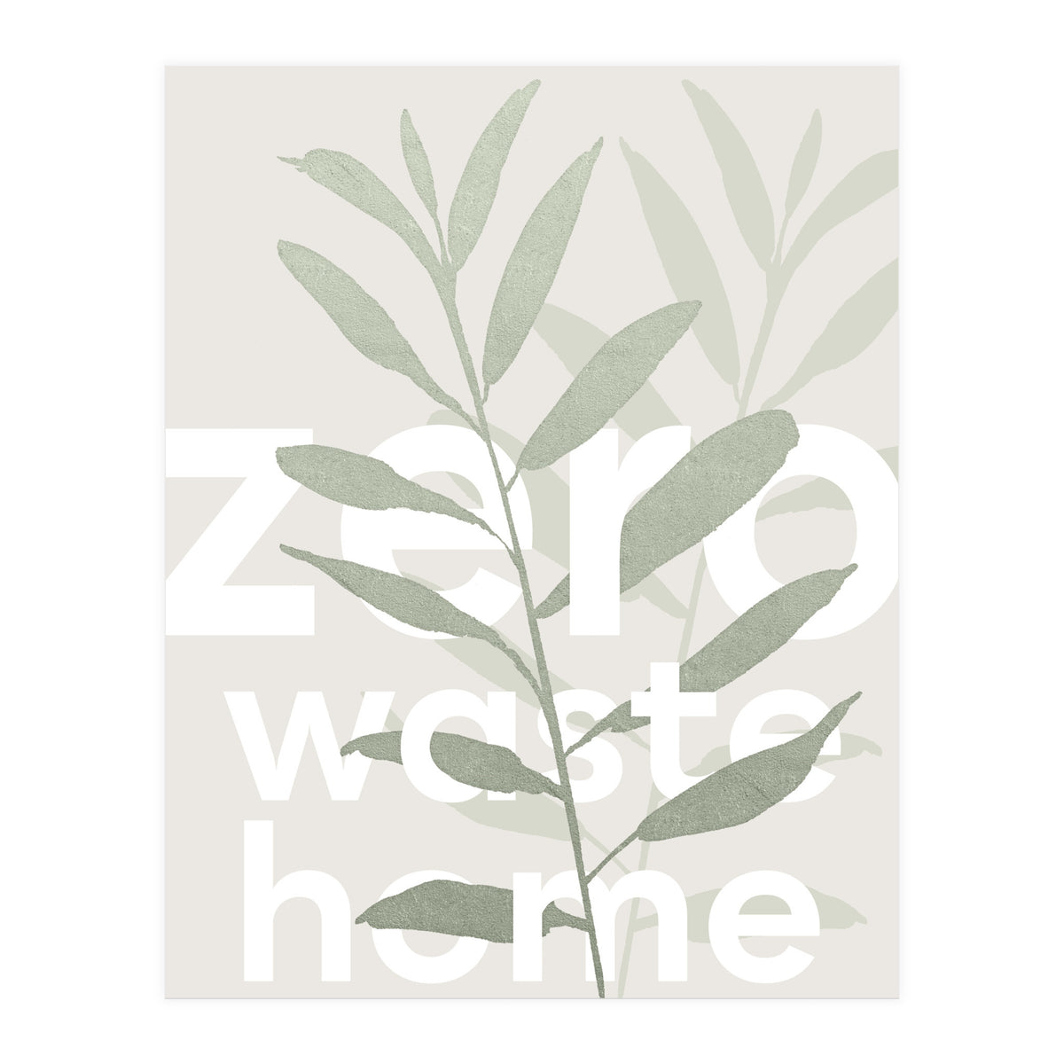 Zero waste home (Print Only)