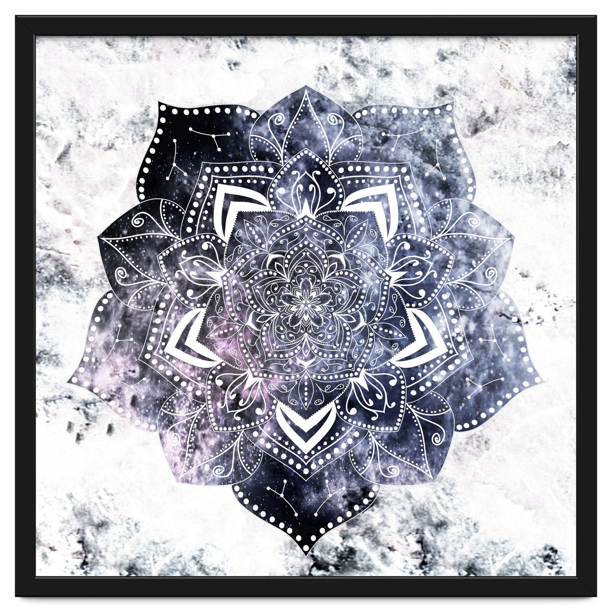 Cancer Constellation Mandala