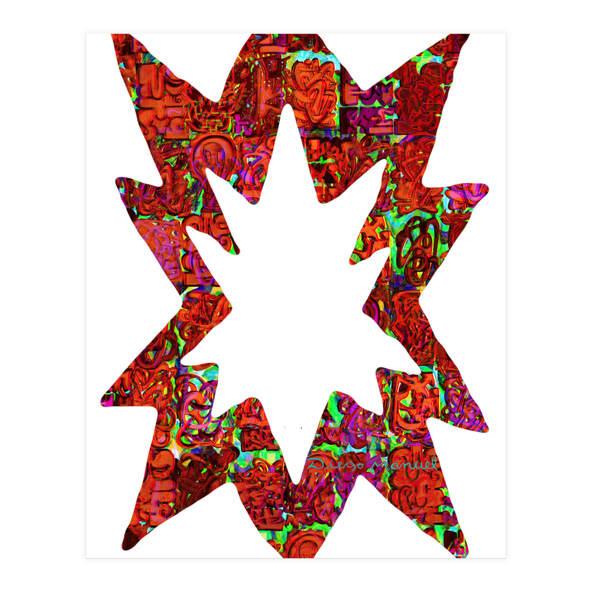 Graffiti Digita 2023 14  (Print Only)