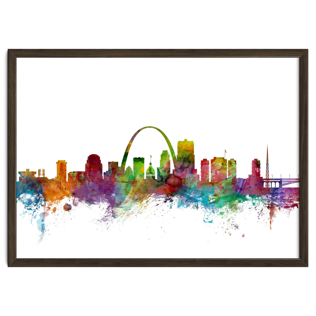 St Louis Missouri Skyline