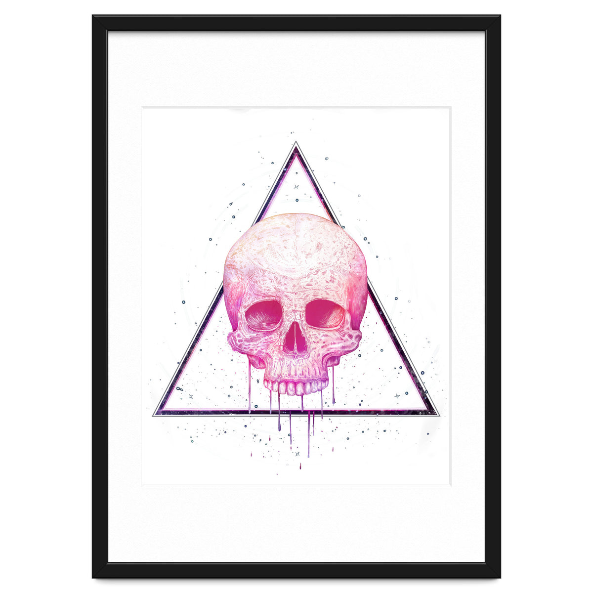 Skull In Triangle