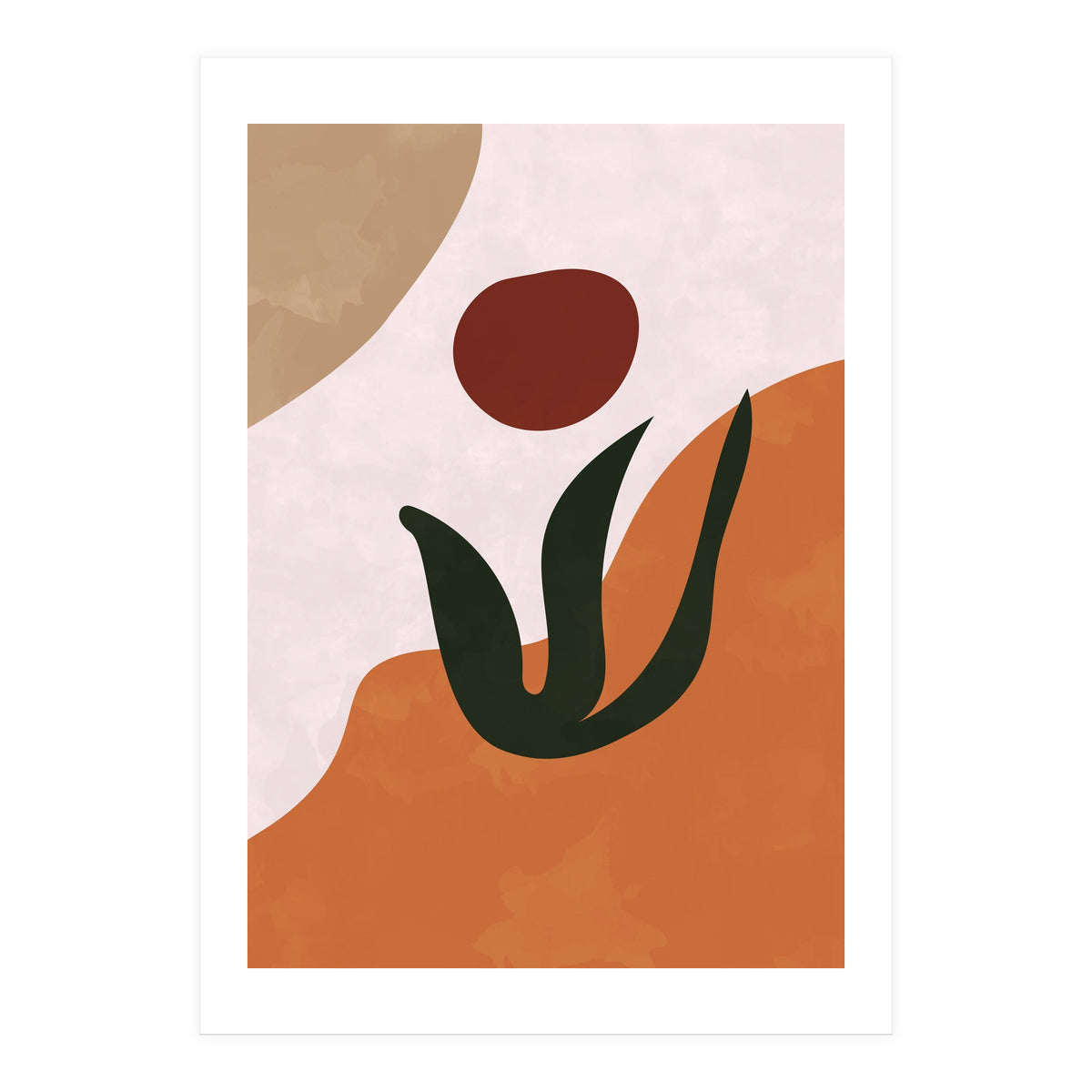 Abstract Nordic Botanical (Print Only)