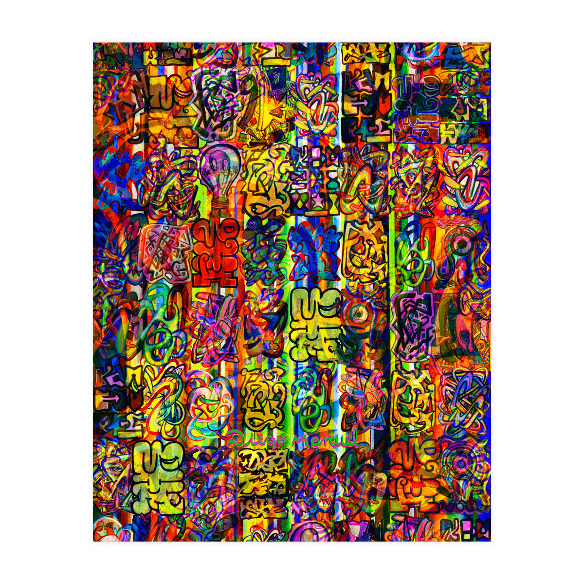 Graffiti Digital 2022 392 (Print Only)