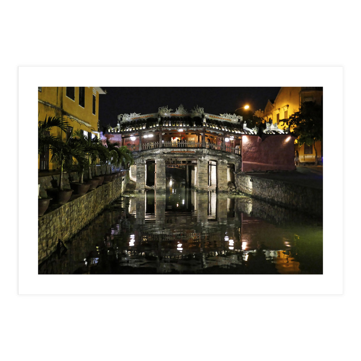 The Japanese Bridge. (Print Only)