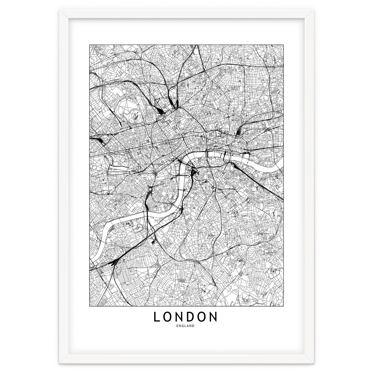 London White Map