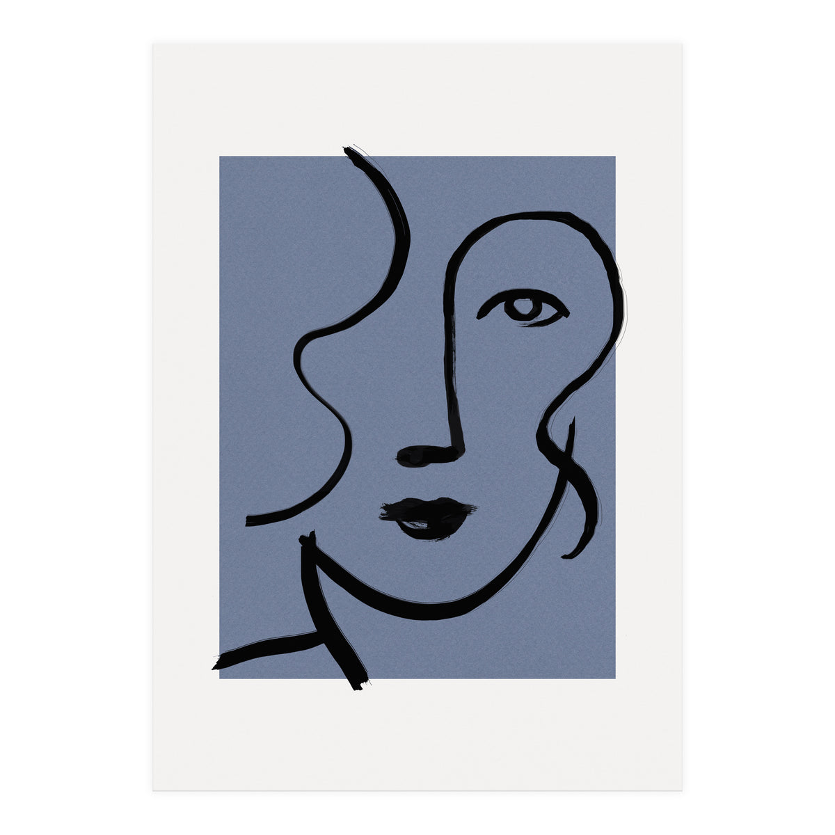 Blue Woman (Print Only)