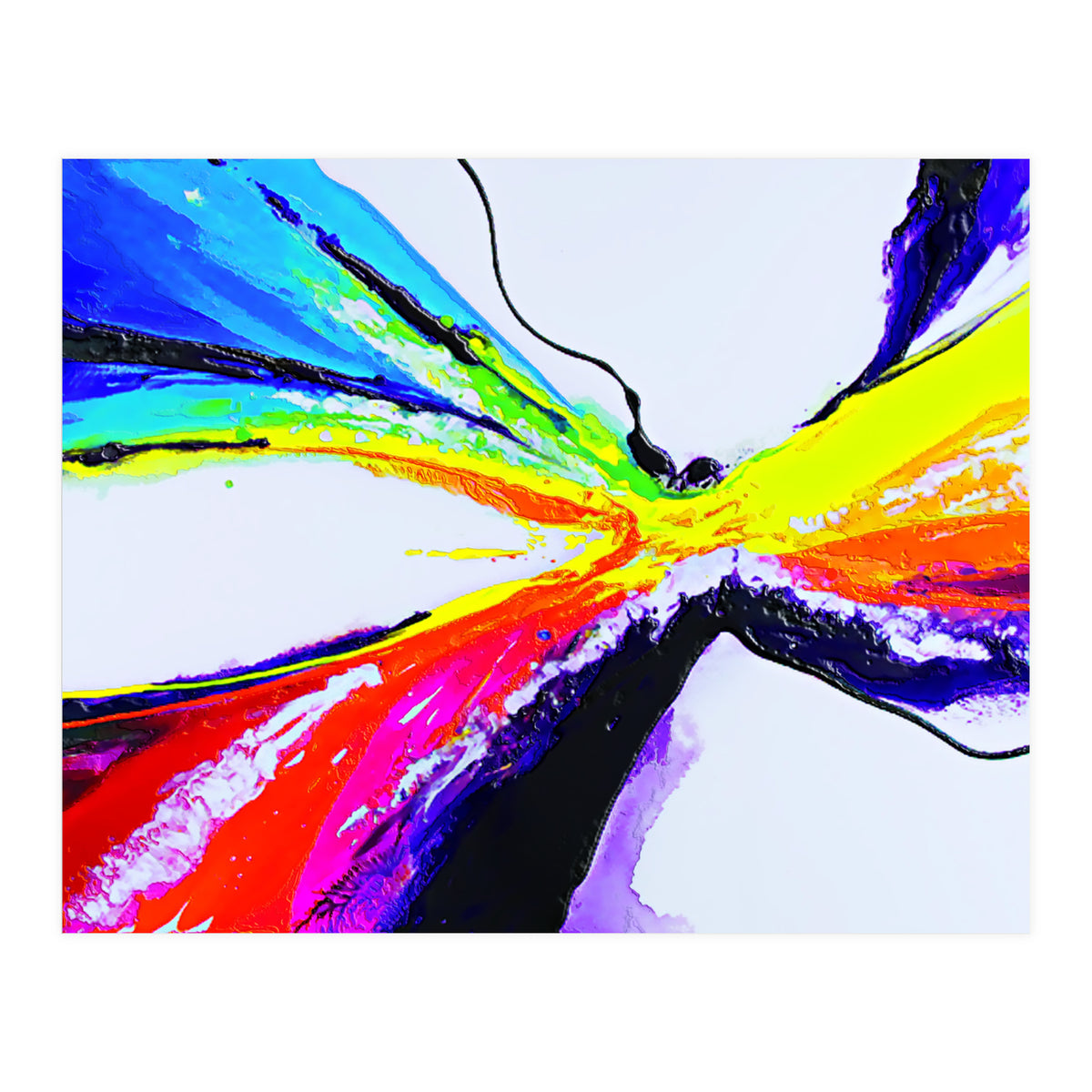 Abstract Art Britto - QB295 (Print Only)