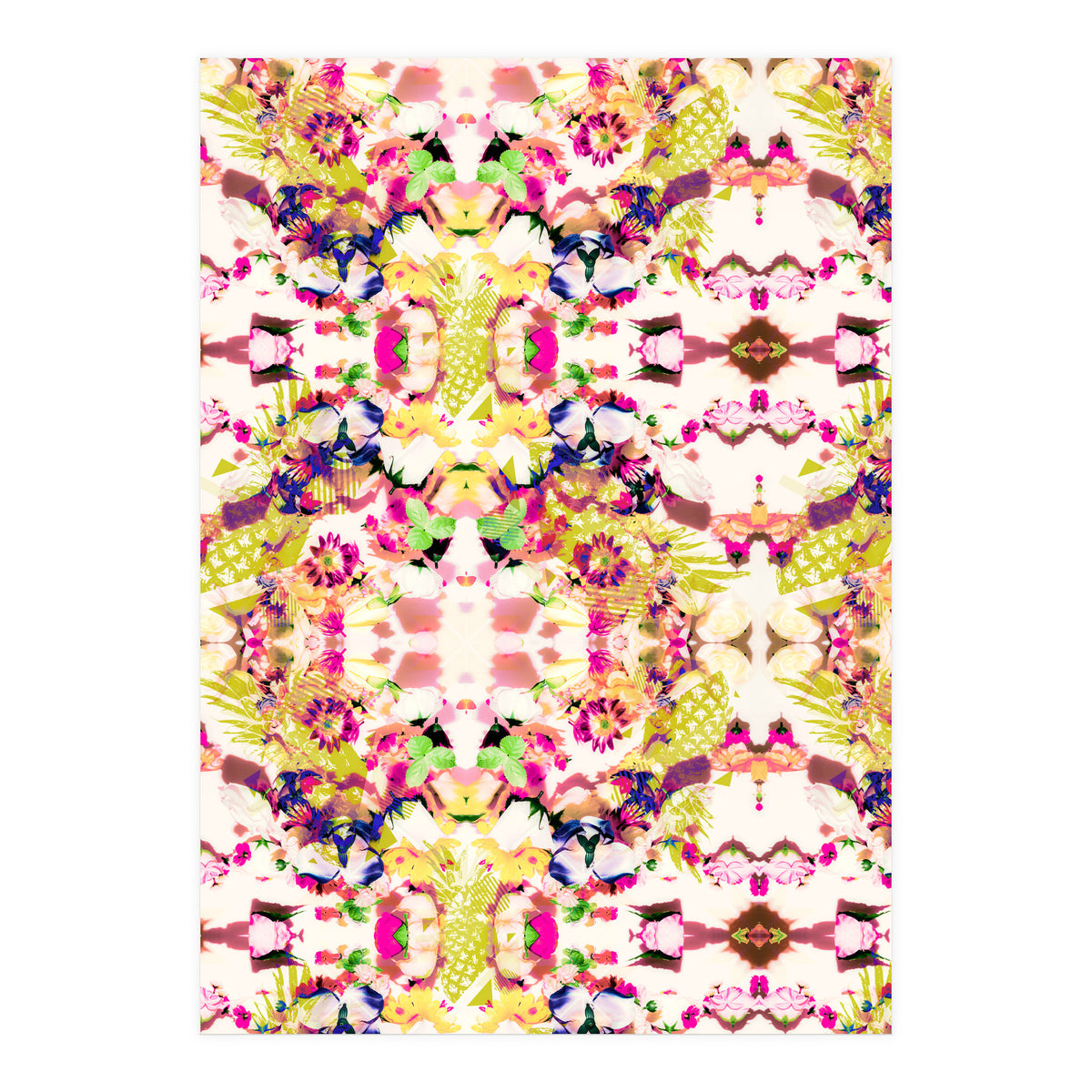 Painting mosaic - Abstract nature  (Print Only)