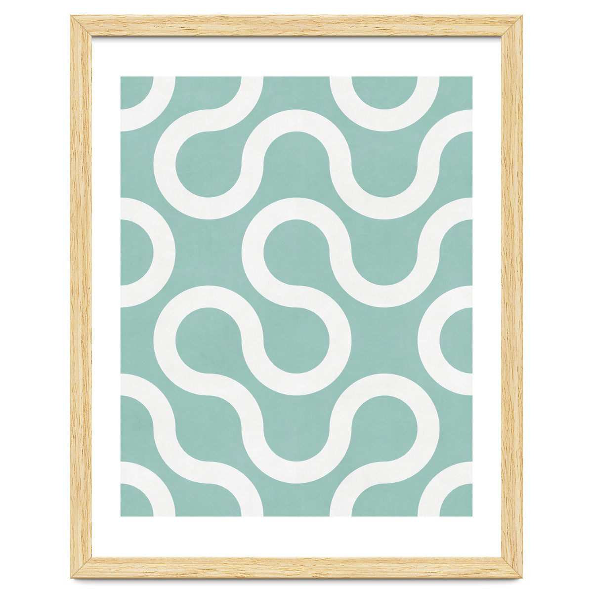 My Favorite Geometric Patterns No.34 - Light Blue