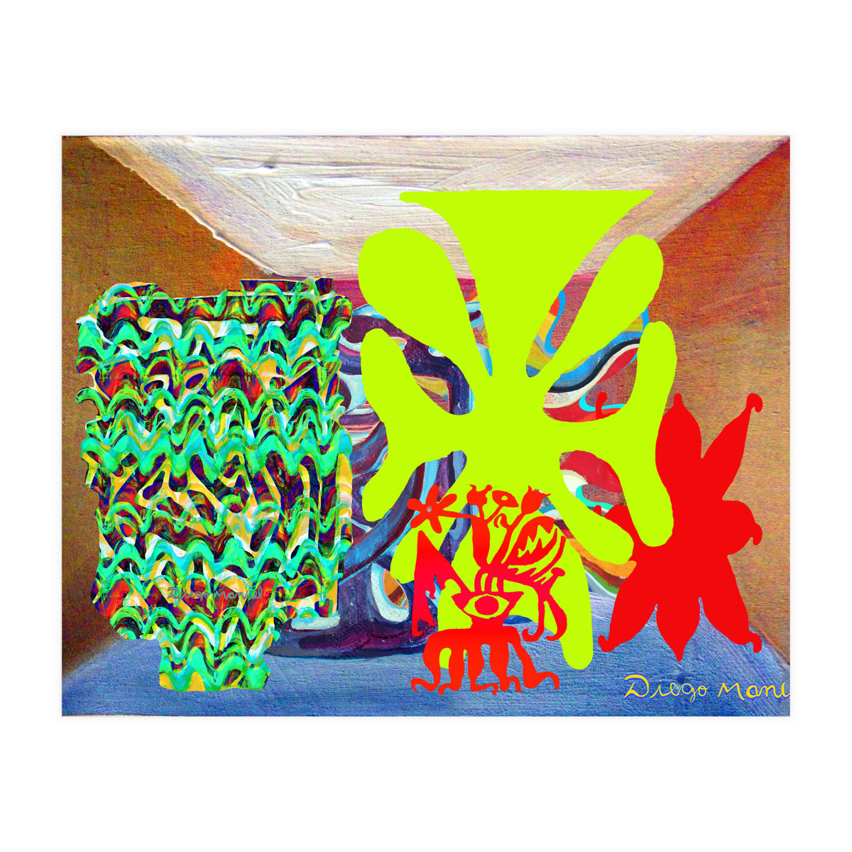 Pop Abstract Escena 2023 7 (Print Only)