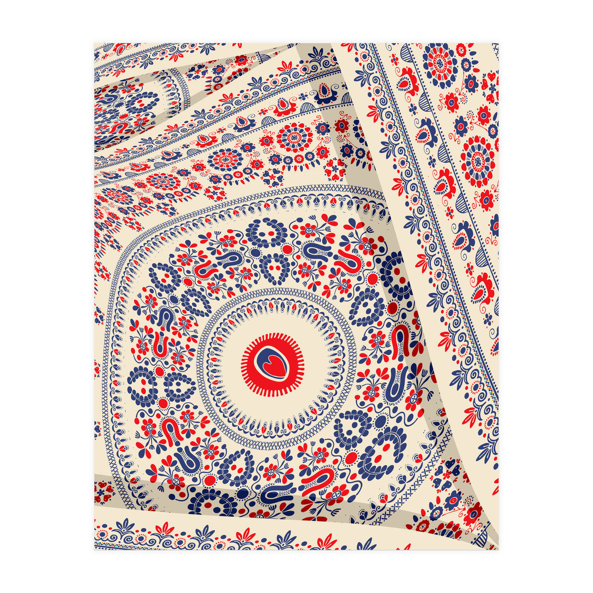 Romanian embroidery background 34 (Print Only)