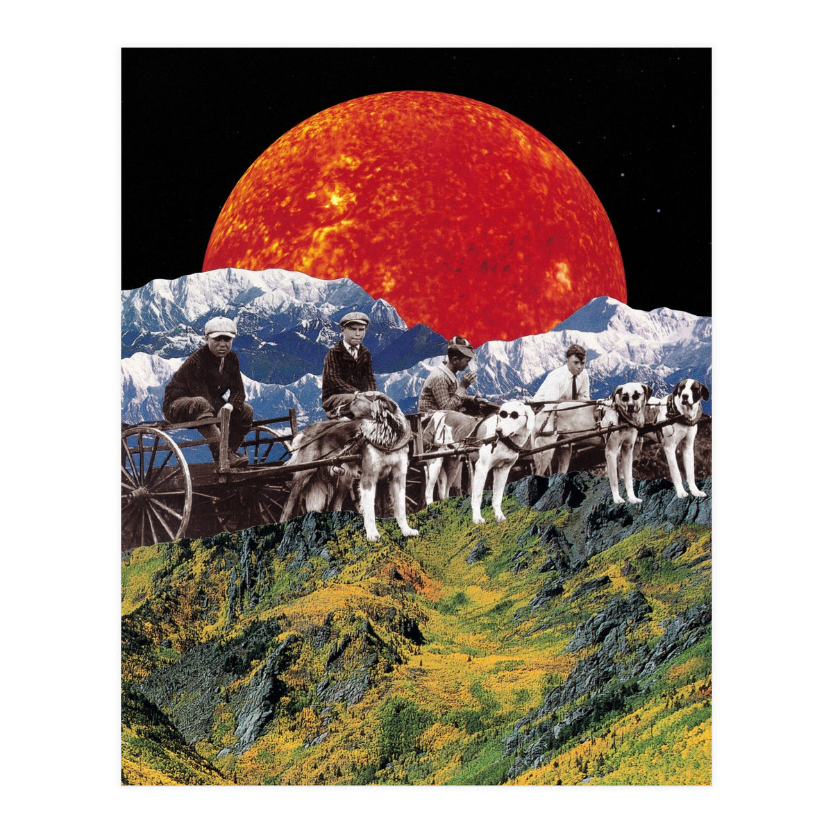 Downhill Racing Club (Print Only)