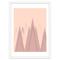 Pink mountains