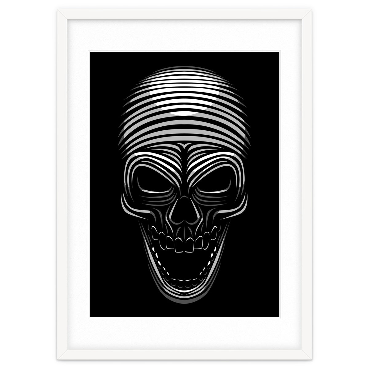 Lines Skull