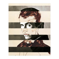 Egon Schiele's Self Portrait & Anthony Perkins (Print Only)